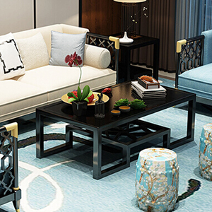 新中式家具现货图片	