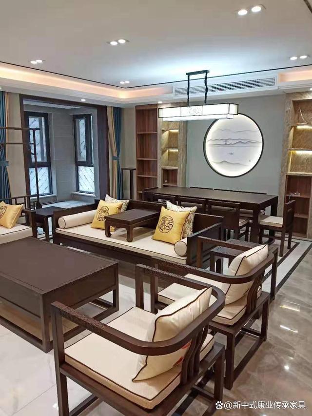 芒果设计新中式家具	