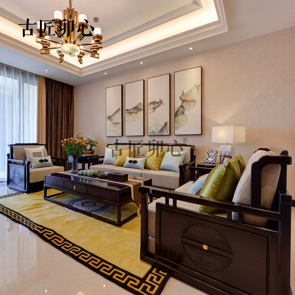 新中式风格家具的图片大全	