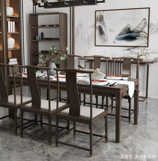 中式家具特点颜色	