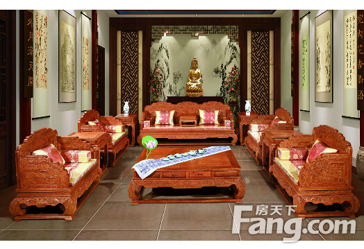 中式家具连天红	
